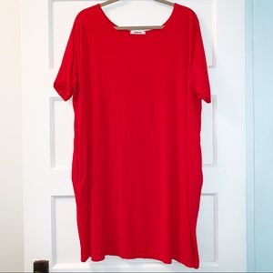 Cherish Tunic- Red